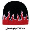 Otto Cap Flame Design Acrylic Knit 8" Beanie 