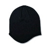 Otto Cap Acrylic Knit Beanie Black