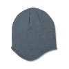 Otto Cap Acrylic Knit Beanie Charcoal Gray