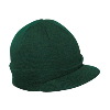 Otto Cap Acrylic Knit Short Visor Beanie Forest