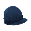 Otto Cap Acrylic Knit Short Visor Beanie Navy