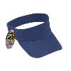 Otto Cap Otto Flex Brushed Cotton Twill Sun Visors Navy