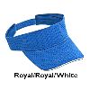 Otto Cap Polyester Pro Mesh Sandwich Visor Sun Visors 