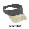 Otto Cap Washed Pigment Dyed Cotton Twill Two Tone Color Sun Visors 