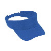 Otto Cap Brushed Bull Denim Sun Visors Royal