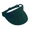 Otto Cap Deluxe Poplin Sun Visors Dark Green