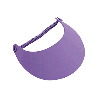 Otto Cap Foam Large Bill Sun Visors Purple