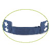 Otto Cap United States Flag Pattern Cotton Twill Sun Visor 