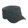 Otto Cap Superior Garment Washed Cotton Twill Military Style Caps Charcoal Gray