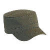 Otto Cap Superior Garment Washed Cotton Twill Military Style Caps Dark Olive Green