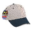 Otto Cap Flex Stretchable Cotton Pro Mesh Sandwich Visor Low Profile Pro Style Two Tone Color Cap Black/Khaki/Khaki