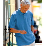Adult Classic Pique Polo with Pocket