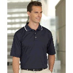 Moisture Management Polo with Contrast Tipping