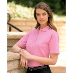 Ladies Short Sleeve Pique Polo