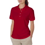 Ladies Ring-Spun Cotton Pique Polo