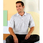Adult Ultra Blend� Jersey Polo with 5-Point Pocket