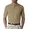 Anvil Adult Cotton Deluxe� Short-Sleeve Pique Polo Sand