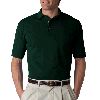 Anvil Adult Cotton Deluxe� Short-Sleeve Pique Polo Forest Green