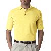 Anvil Adult Cotton Deluxe� Short-Sleeve Pique Polo Yellow Haze