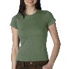 Anvil Ladies Semi-Sheer Crewneck Tee Aloe