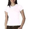 Anvil Ladies Semi-Sheer Crewneck Tee Frost Pink
