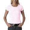Anvil Ladies Short-Sleeve Scoop-Neck Tee Frost Pink