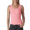 Anvil Ladies 2x1 Rib Tank Top Antique Pink
