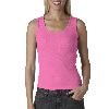 Anvil Ladies 2x1 Rib Tank Top Azalea