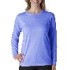 Anvil Ladies Heavyweight Long-Sleeve Tee Violet