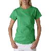 Anvil Ladies Heavyweight Crewneck Tee Green Apple