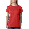 Anvil Ladies Heavyweight Crewneck Tee Coral