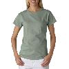 Anvil Ladies Heavyweight Crewneck Tee Cactus Green