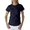 Anvil Ladies Heavyweight Crewneck Tee Navy