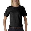 Anvil Ladies Classic Scoop-Neck Tee Black