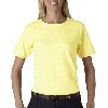 Anvil Ladies Classic Scoop-Neck Tee Yellow Haze
