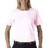 Anvil Ladies Classic Scoop-Neck Tee Frost Pink