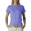 Anvil Ladies Short-Sleeve V-Neck Tee Violet