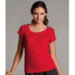 Ladies Short-Sleeve Scoop-Neck T-Shirt