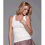 Ladies 2x1 Rib Tank Top