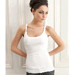 Ladies Catrina Sheer Rib Tank