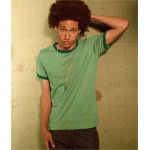Mens Robertson Heather Ringer Tee