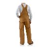 Carhartt Duck Bib Overall, Quilt Lined 