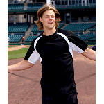 Adult B-Dry Short-Sleeve Two-Tone Hook Tee
