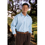 Non-Iron Button-Down Fine Line Shirt