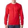 Anvil Adult Long-Sleeve Heavyweight Tee Red