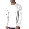 Anvil Adult Long-Sleeve Heavyweight Tee White