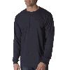 Anvil Adult Long-Sleeve Heavyweight Tee Navy