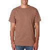 Anvil Adult Heavyweight Jersey Tee Mocha