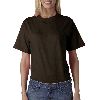 Anvil Adult Heavyweight Jersey Tee Chocolate