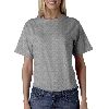Anvil Adult Heavyweight Jersey Tee Heather Grey